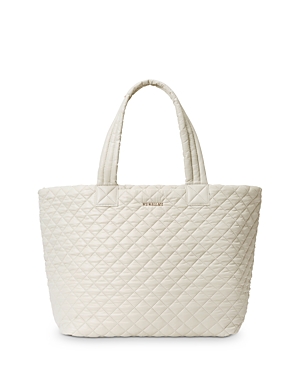Mz Wallace Large Metro Tote Deluxe In Atmosphere Oxford