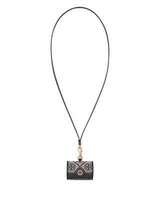 Tory Burch T Monogram Jacquard Airpods Case | Bloomingdale's