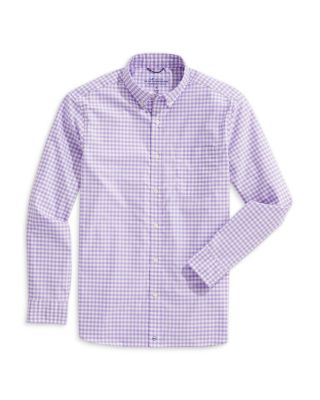 Vineyard Vines - Gingham On-The-Go brrr&deg; Classic Fit Shirt