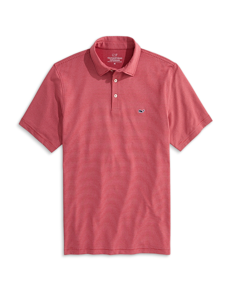 Vineyard Vines St. Jean Stripe Sankaty Regular Fit Polo Shirt