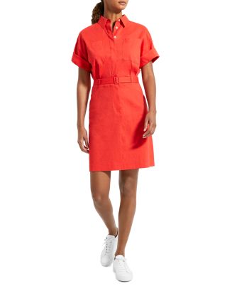 Theory Casual Dr Eco Crunch Dress | Bloomingdale's