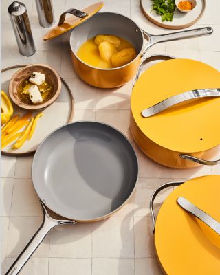 Non-Toxic Ceramic Non-Stick Cookware 7-Piece Set