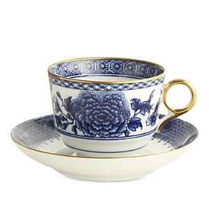 Mottahedeh Imperial Blue Cup & Saucer (632522488181 Home) photo