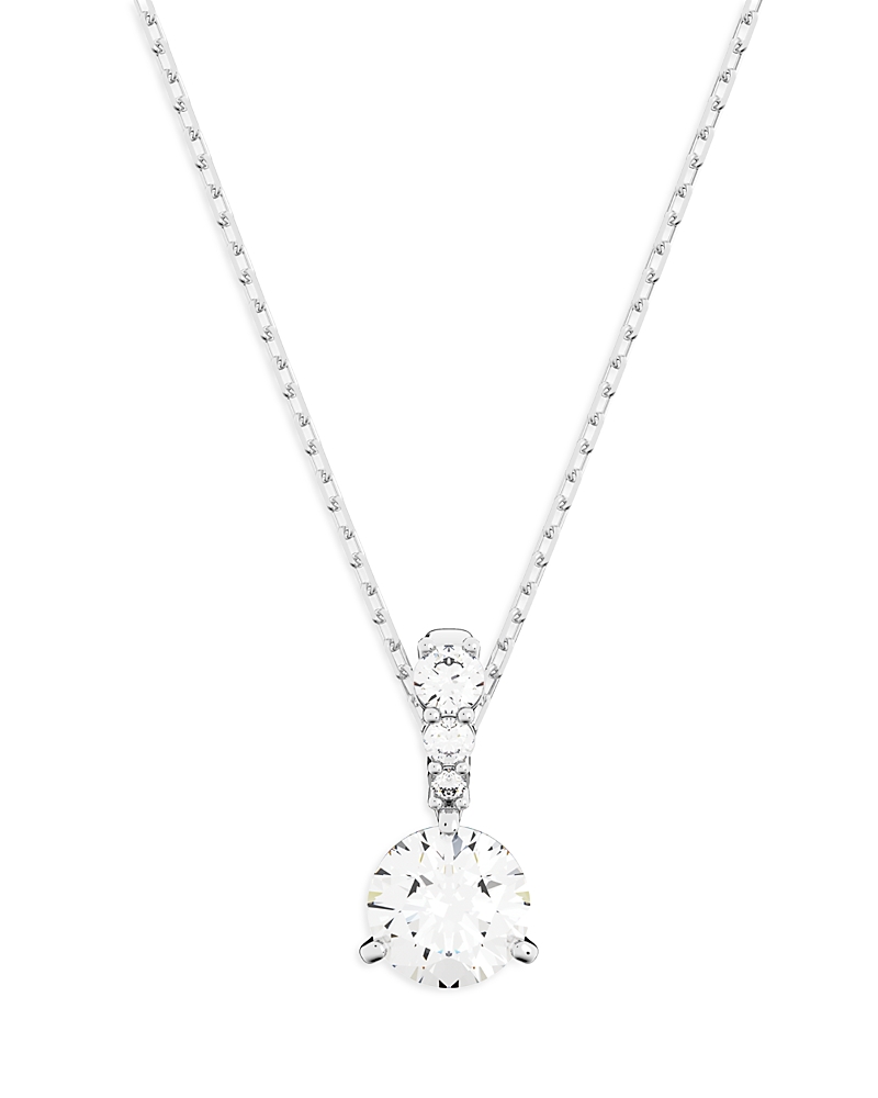 Swarovski Stilla Solitaire Crystal Pendant Necklace, 14.9