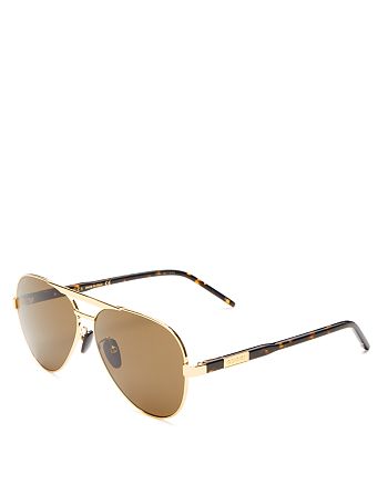 Gucci - Brow Bar Aviator Sunglasses, 60mm