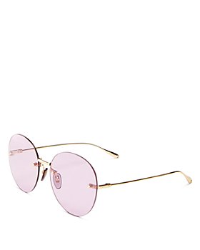 Gucci - Women's Rimless  Round Sunglasses, 60mm