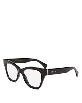 Gucci - Women's Square Clear Glasses, 52mm