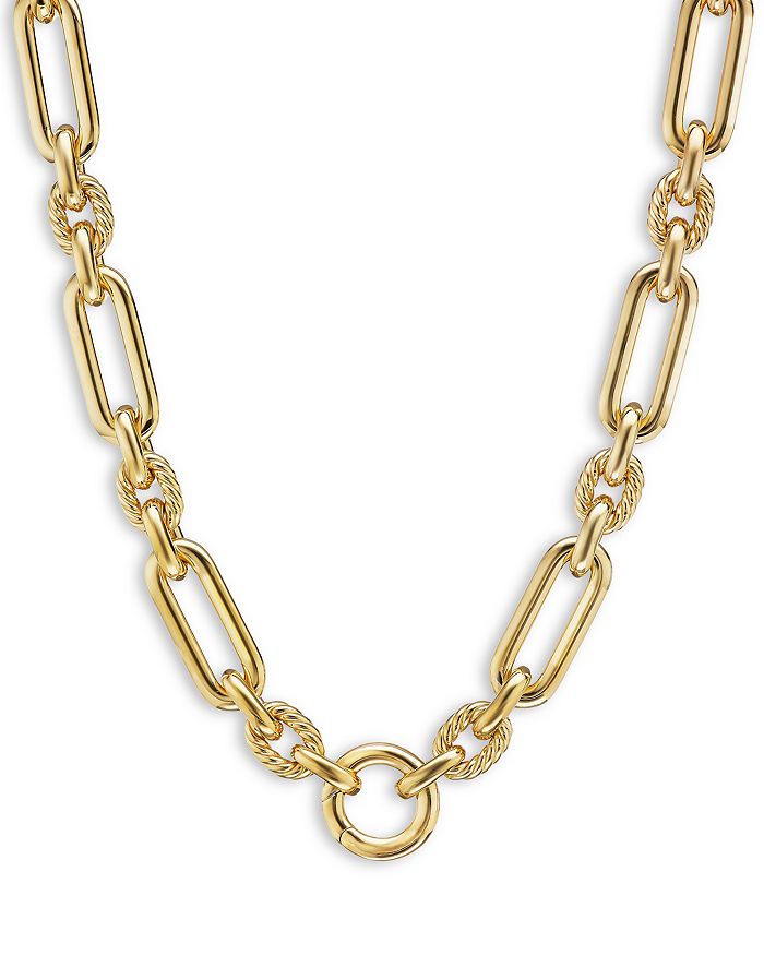David Yurman - Lexington Chain Necklace in 18K Yellow Gold, 18"