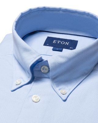 Slim Fit Cotton Lyocell Shirt