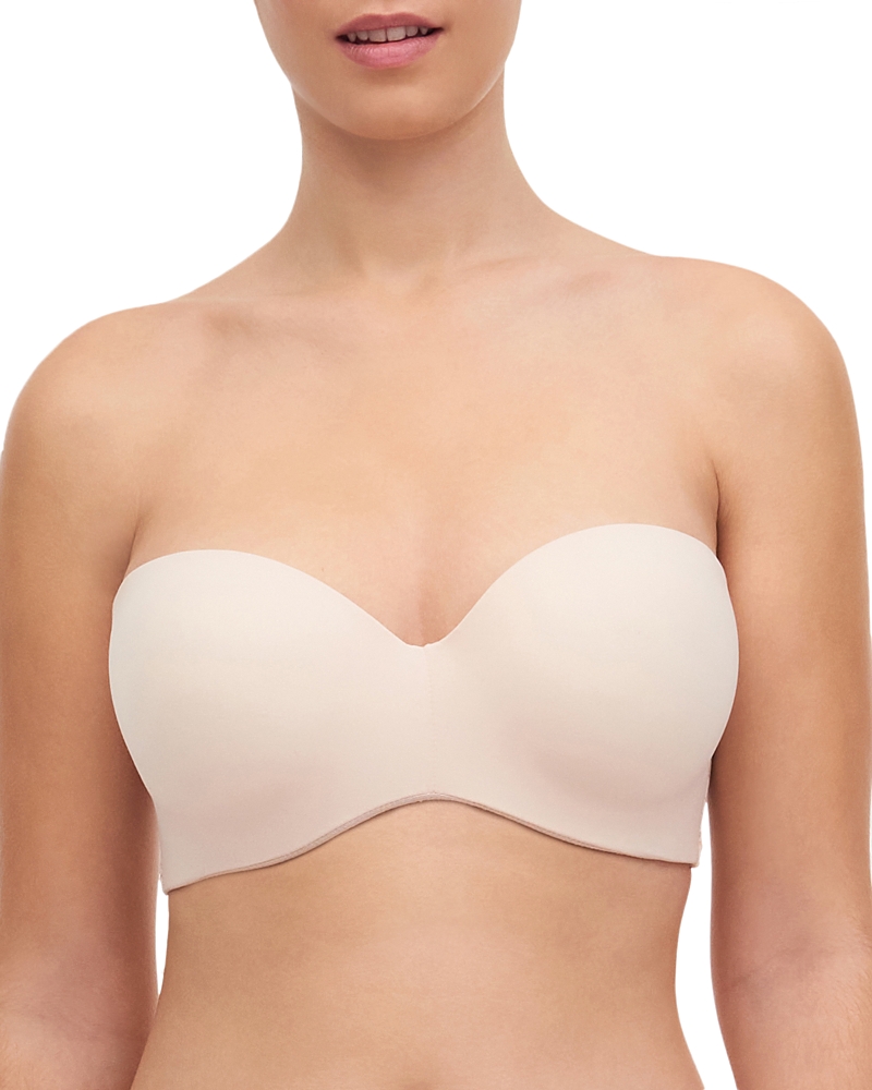 Chantelle Norah Microfibre And Lace Convertible Bra In Rosé