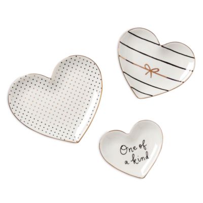 3 Piece Catch All Heart Dishes