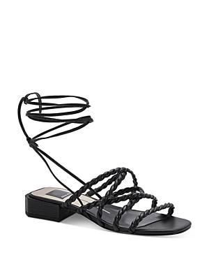 Dolce Vita Women's Hayley Lace Up Ankle Tie Sandals