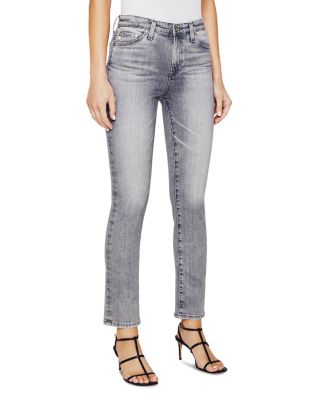 AG Mari High Rise Slim Straight Jeans 