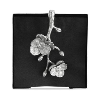 White Orchid Napkin Holder