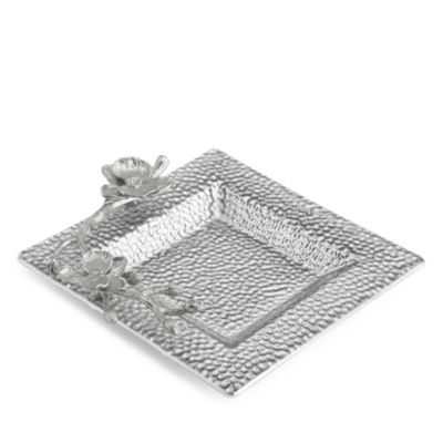 White Orchid Snack Dish