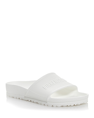 Shop Birkenstock Women's Barbados Slide Sandals In White