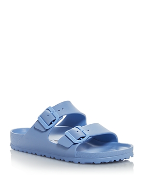 Birkenstock Arizona Essentials Sandals - Medium/narrow In Elemental Blue In Dusty Blue