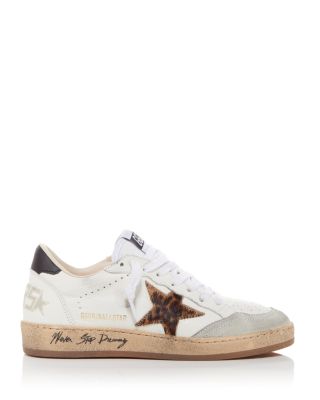 Women's Ballstar Calf Hair Low Top Sneakers 