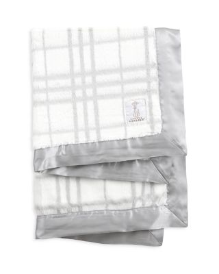 Little Giraffe Luxe Plaid Blanket