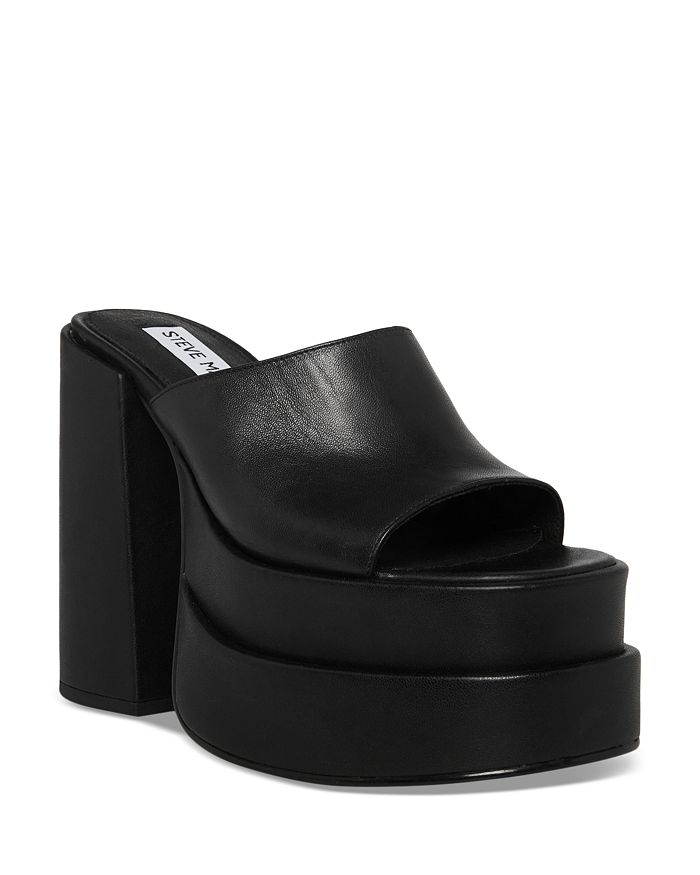 STEVE MADDEN Women's Cagey High Heel Platform Sandals | Bloomingdale's
