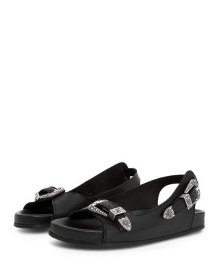 Western Flat Sandals 