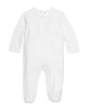 Bloomie's Baby Unisex Ribbed Playwear Footed Coverall, Baby - 100% Exclusive In Ivory