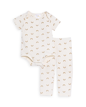 Bloomie's Baby Unisex Rainbow Bodysuit & Trousers Set, Baby - 100% Exclusive In Ivory