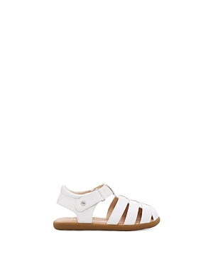 Ugg Kid's Kolding Caged Grip-strap Sandals, Baby/toddlers In White
