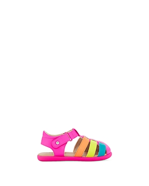 Ugg Unisex Kolding Sandals - Walker, Toddler In Pink Rainbow