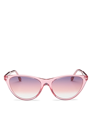Isabel Marant Acetate Cat-eye Sunglasses In Pink/purple