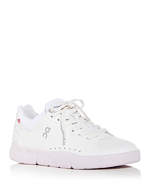 On The Roger Advantage Tennis Sneaker In White/lily