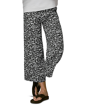 Shop Whistles Abstract Smudge Pants In Black/multi
