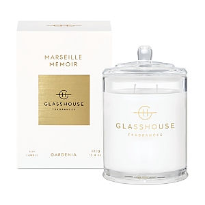 Shop Glasshouse Fragrances Marseille Memoir 13.4 oz Triple Scented Candle In White