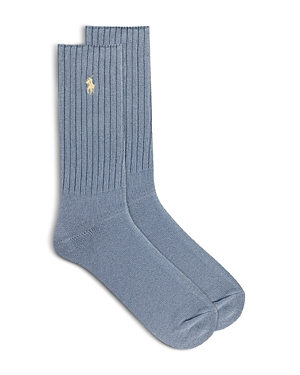 Polo Ralph Lauren Cotton Rib Crew Socks In Cosbl