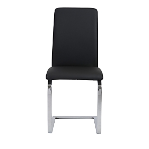 Euro Style Cinzia Side Chair, Set Of 2 In Black