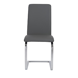 Euro Style Cinzia Side Chair, Set Of 2 In Grey