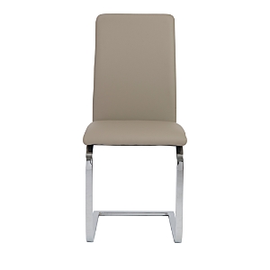 Euro Style Cinzia Side Chair, Set Of 2 In Taupe