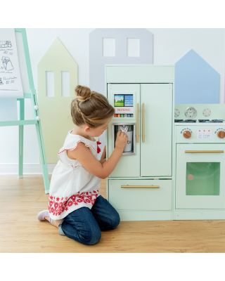 Little Chef Charlotte Modern Mint Gold Play Kitchen - Ages 3+