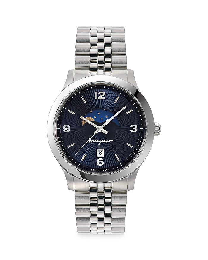 ferragamo moonphase watch