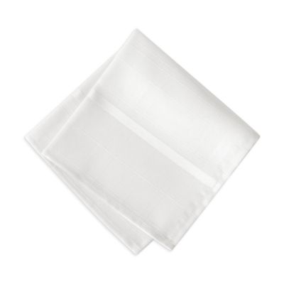 Elegance Plaid Damask Napkins, Set of 4