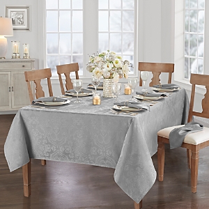 Elrene Home Fashions Elrene Caiden Elegance Damask Oblong Tablecloth, 60 X 84 In Silver