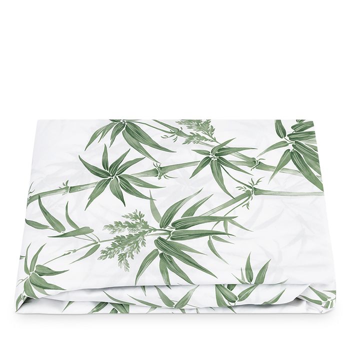 Shop Matouk Schumacher Dominique Fitted Sheet, California King In Palm