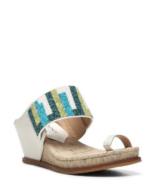 Donald Pliner Women's Beaded Wedge 