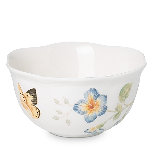 Lenox Butterfly Meadow Dessert Bowl In White