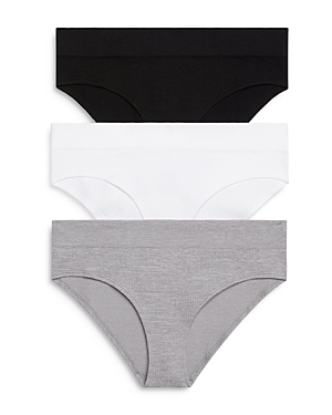 Honeydew Bailey Hipster, 3 Pack In Black/heather Grey/white