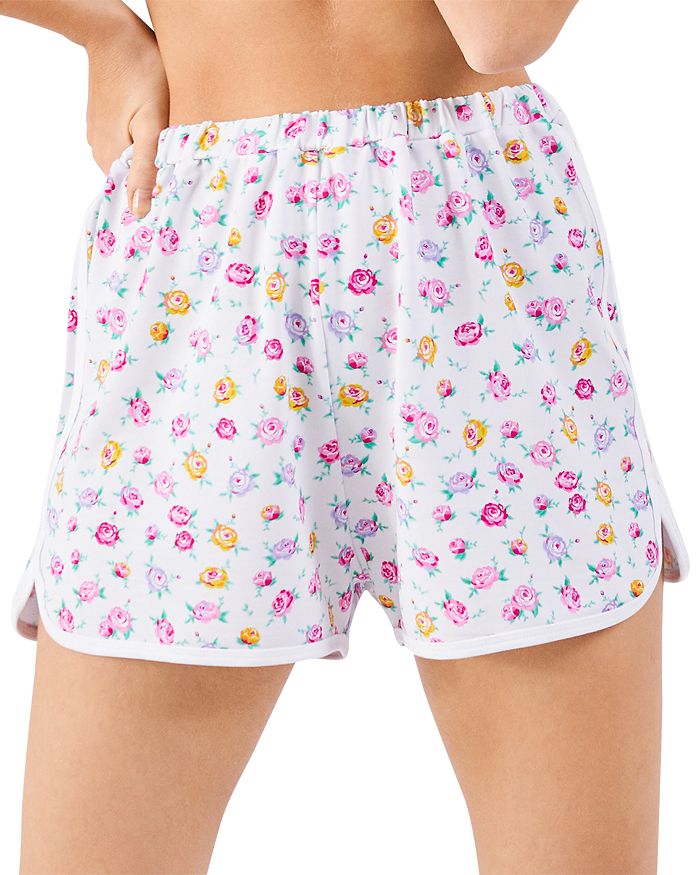 Stripe and Stare Rose Garden Sleep Shorts | Bloomingdale's