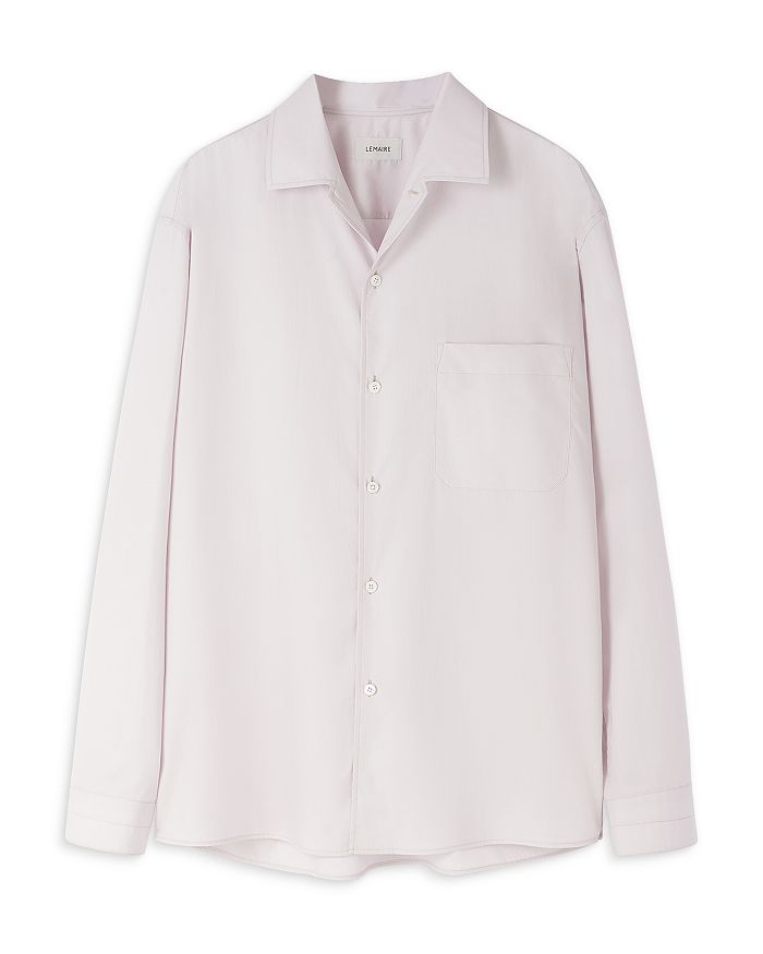 Lemaire Lilac Ice Convertible Long Sleeve Shirt | Bloomingdale's