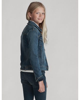 Girls' Denim Trucker Jacket - Big Kid