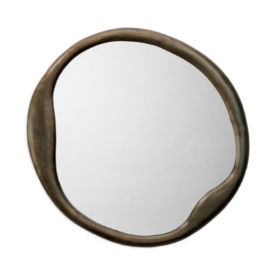 Organic Round Mirror