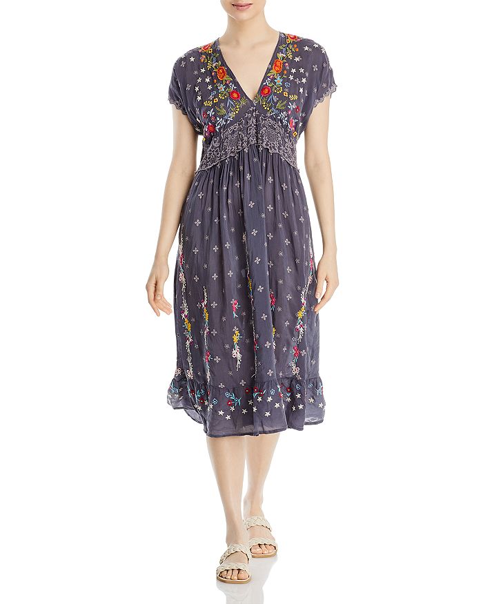 Johnny Was Sabine Embroidered Dress Bloomingdale s